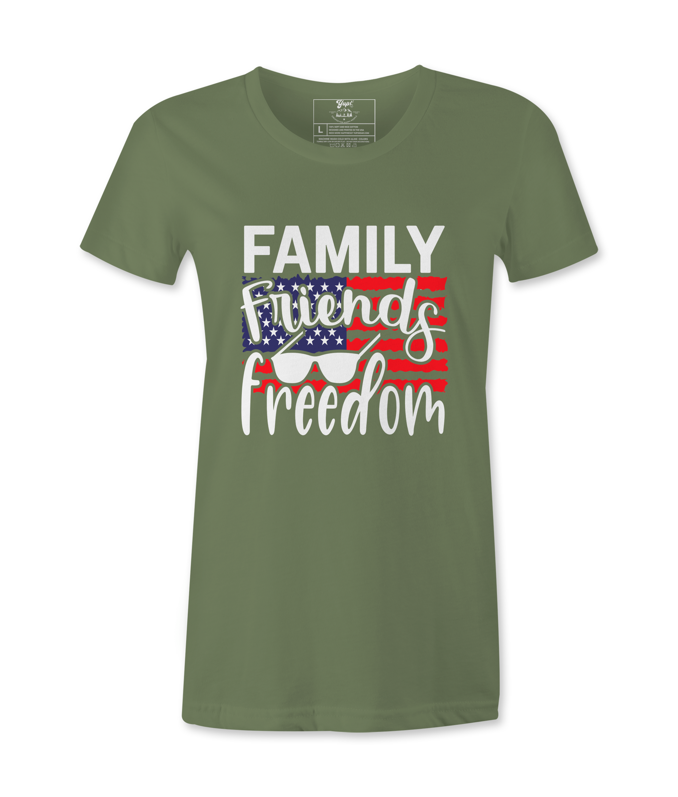 Family,  Friends, Freedom - T-shirt