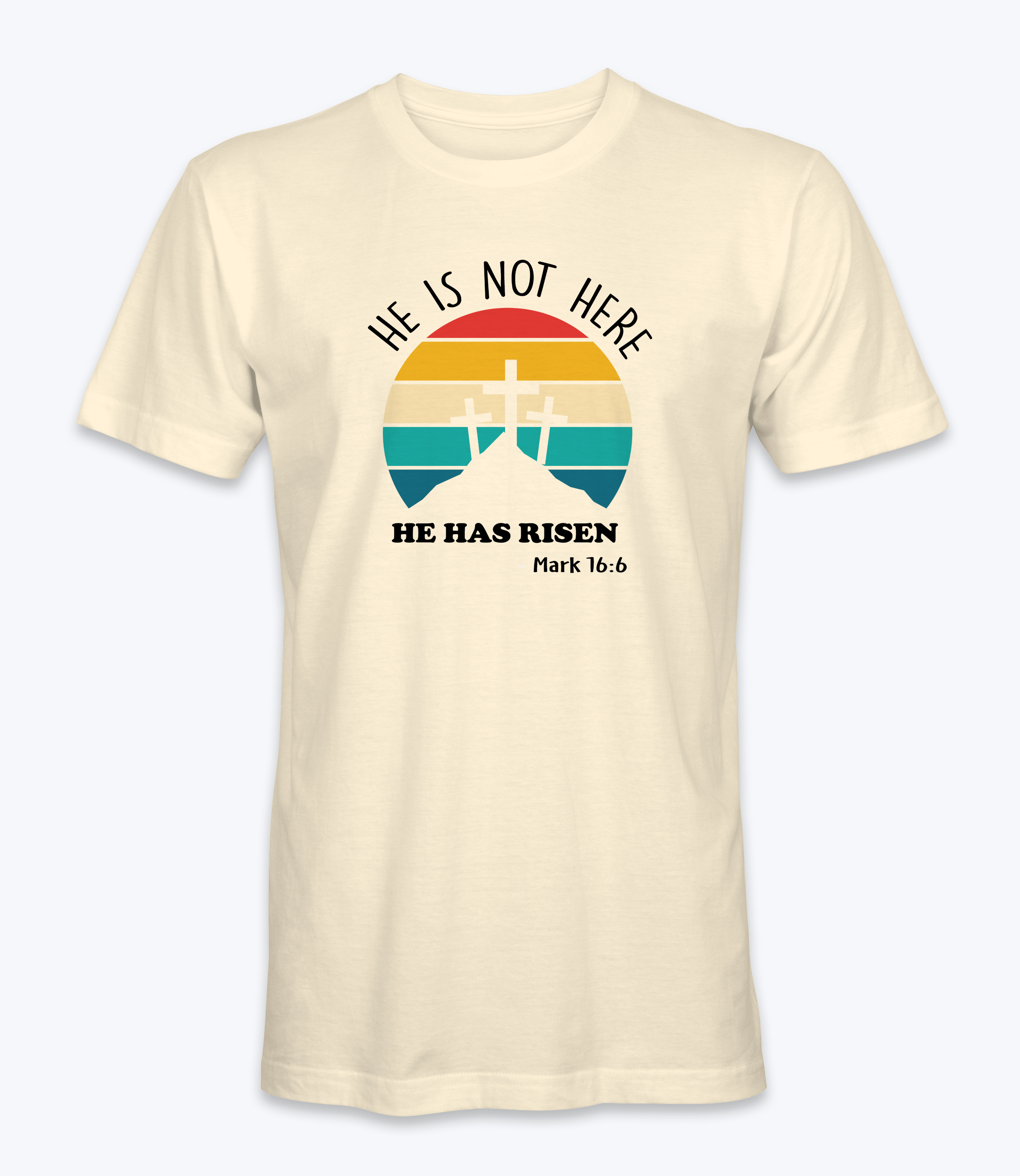 He Is Not Here He Has Risen T-Shirt