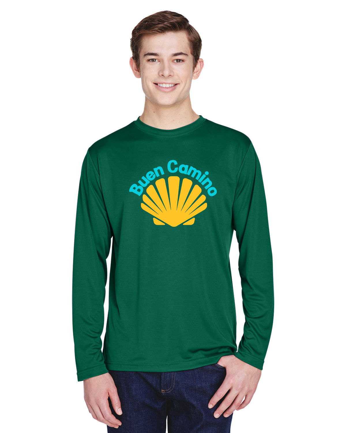 Buen Camino  Performance Long Sleeve Shirt