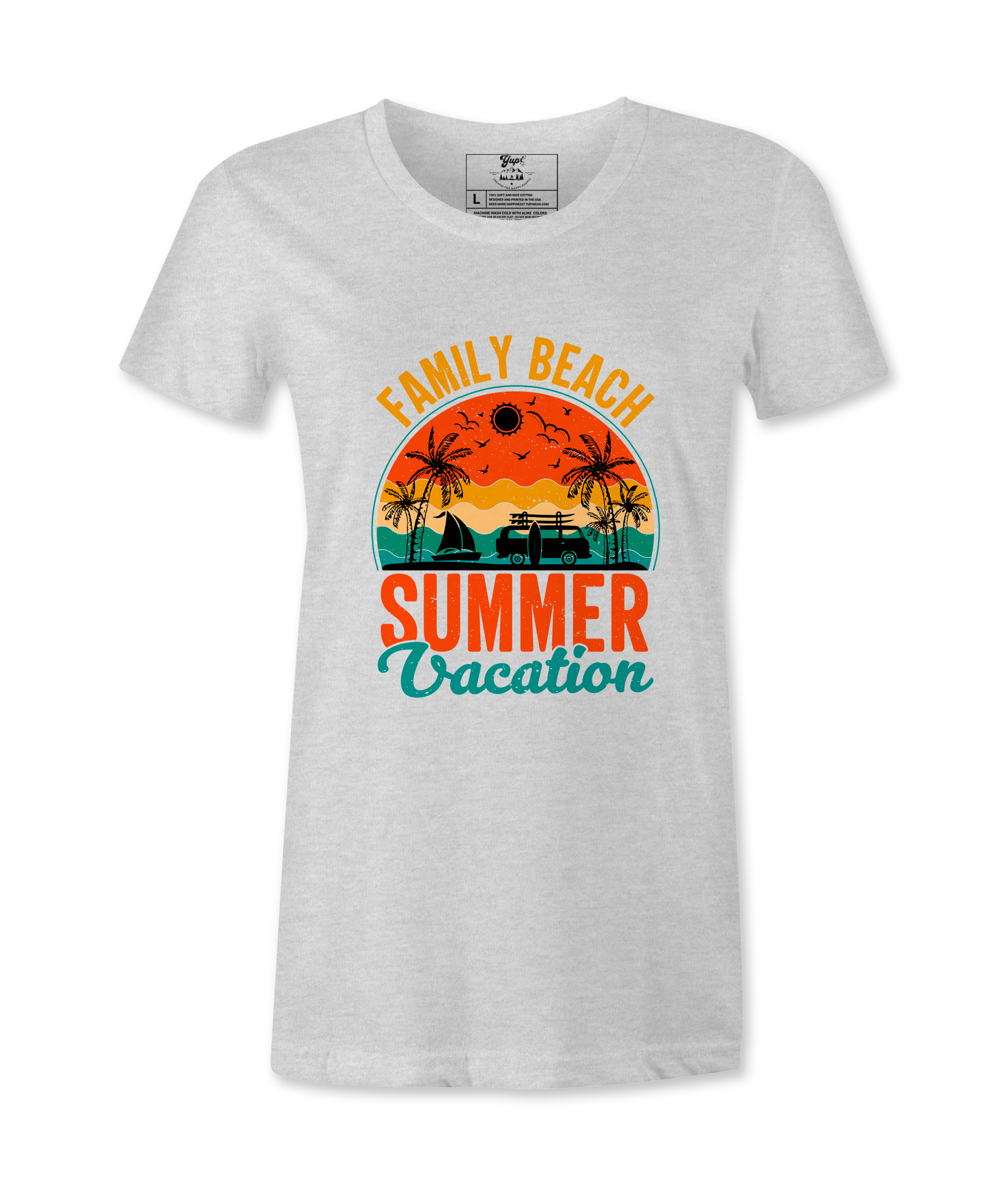 Family Beach Summer - T-shirt