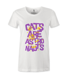 Cats Are Austronauts Female T-shirt