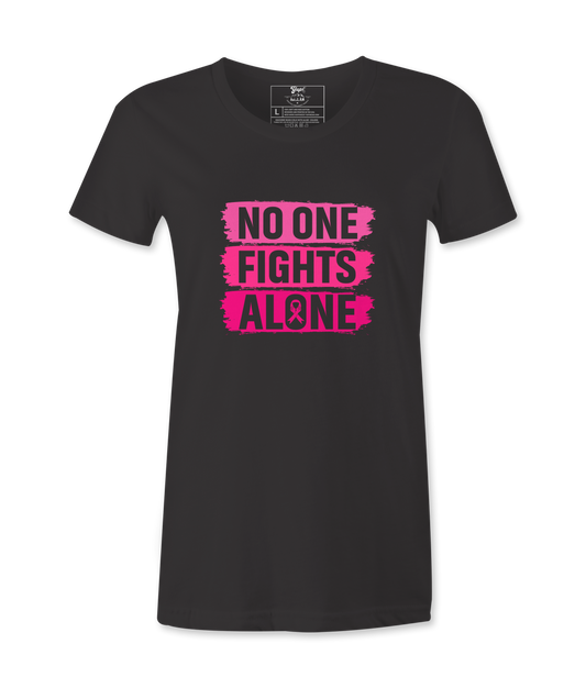 No One Fights Alone - T-shirt