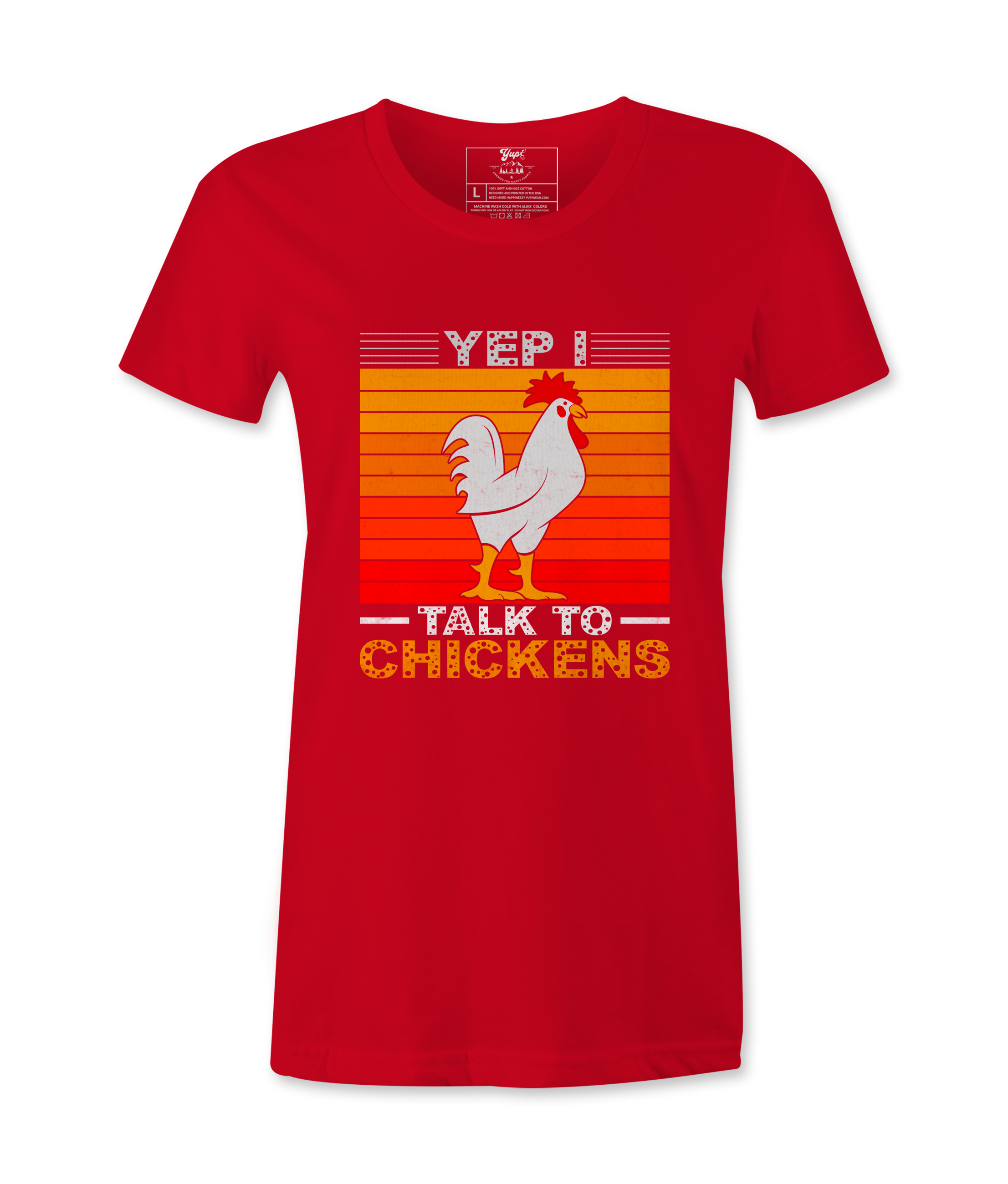 Yep! I Talk To Chicken - T-shirt