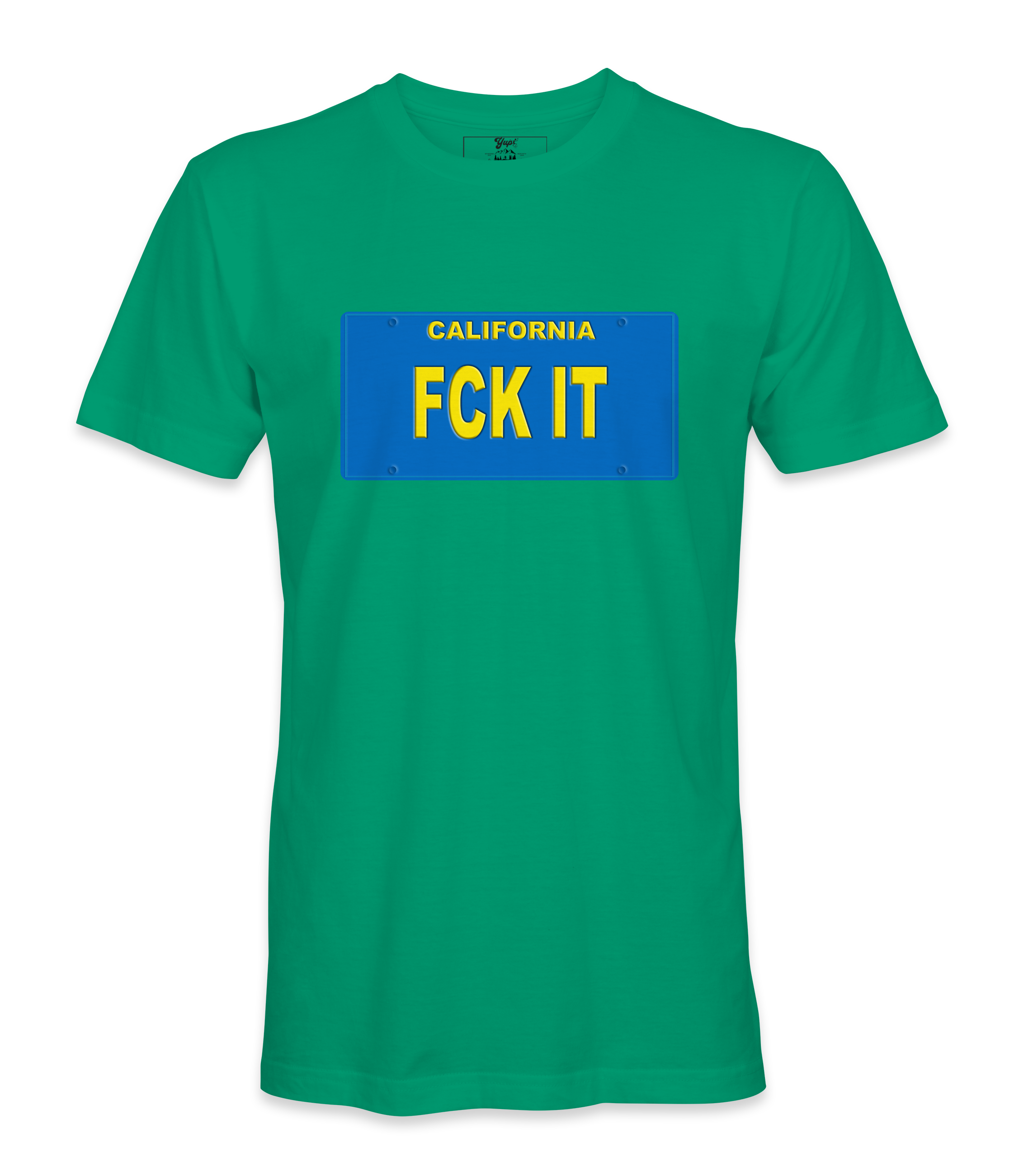 FCK IT  License Plate T=Shirt