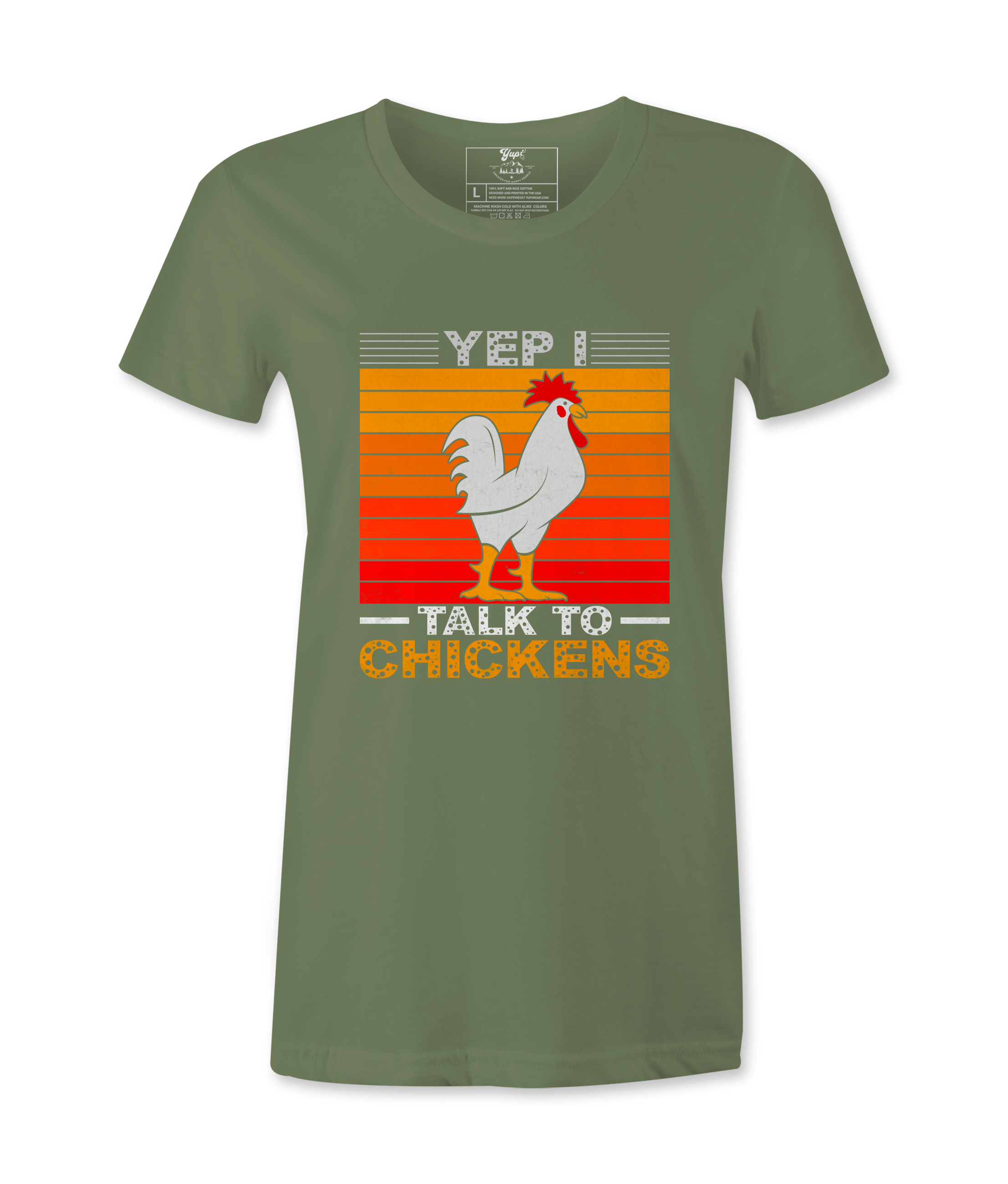 Yep! I Talk To Chicken - T-shirt