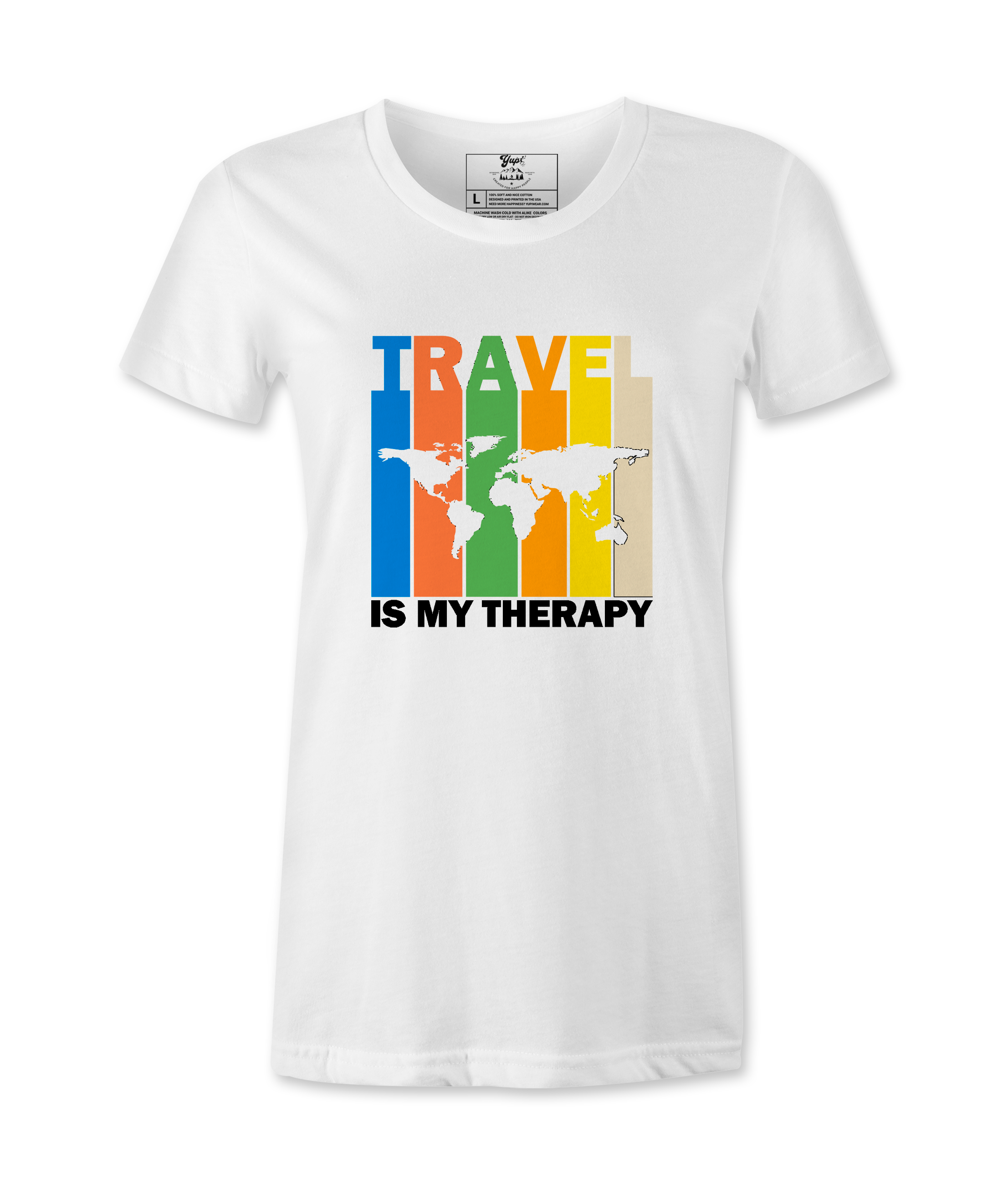 TravelIs My Therapy - T-shirt