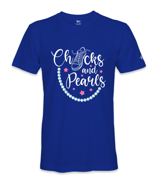 Chucks & Pearls  - Unisex T-shirt