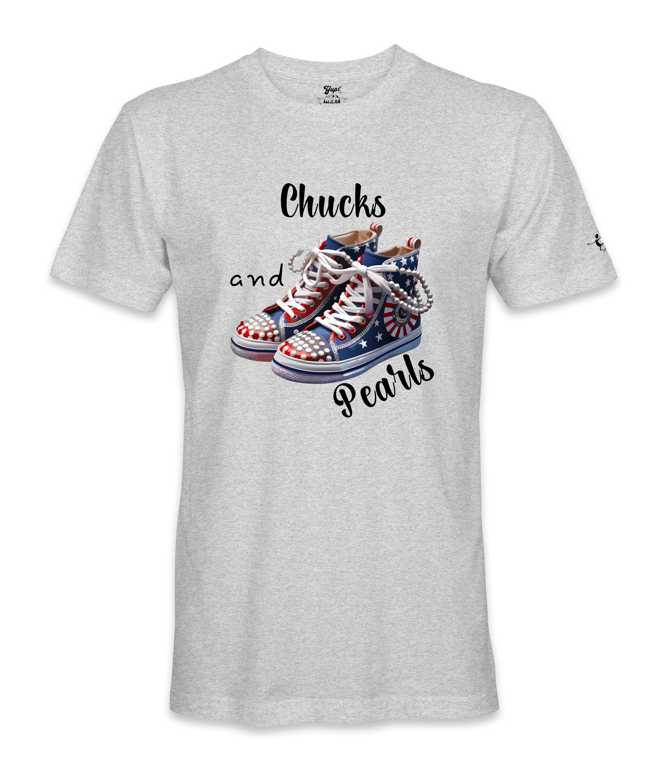 Chucks & Pearls  - Unisex T-shirt