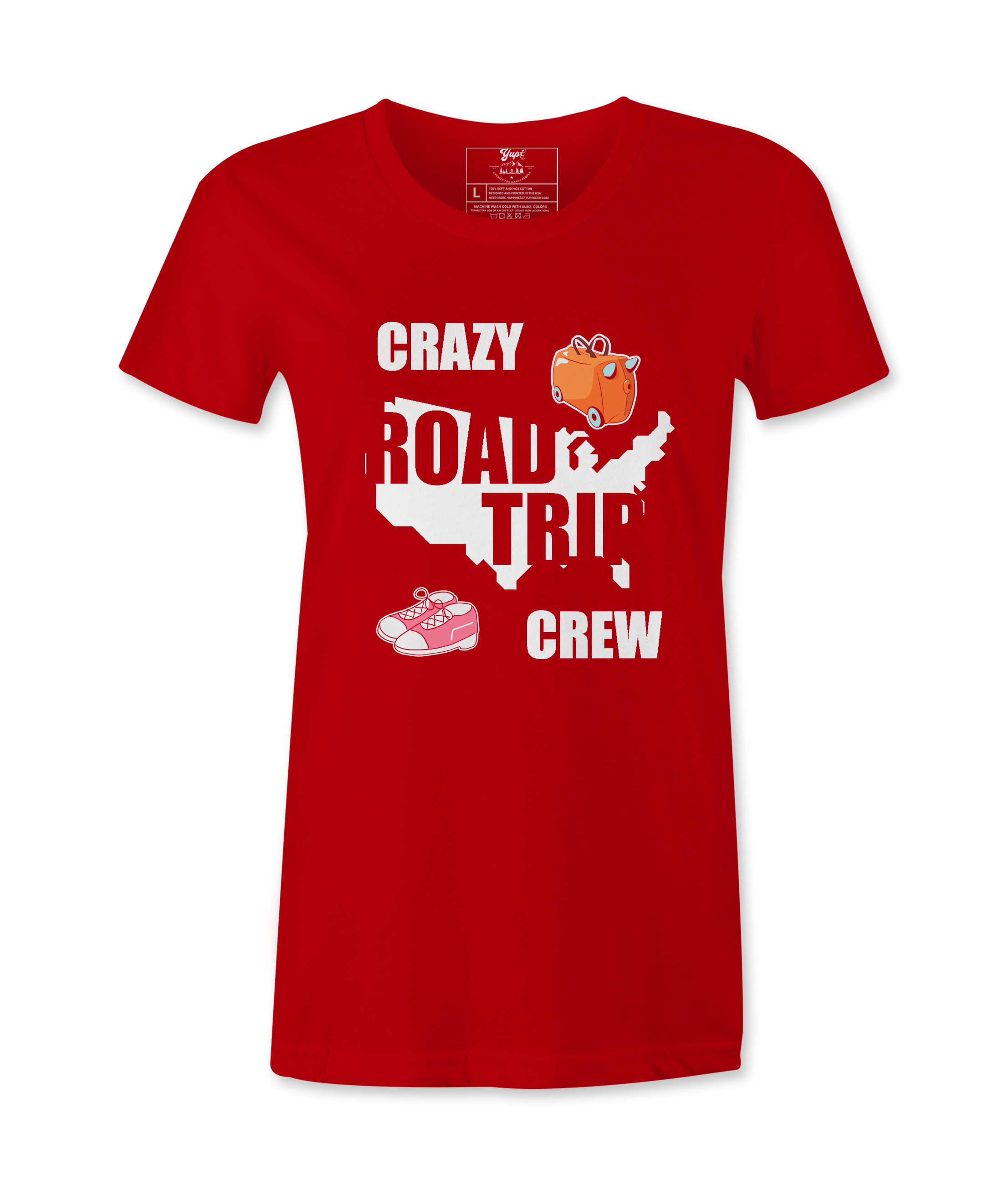 Crazy Road Trip Crew - T-shirt