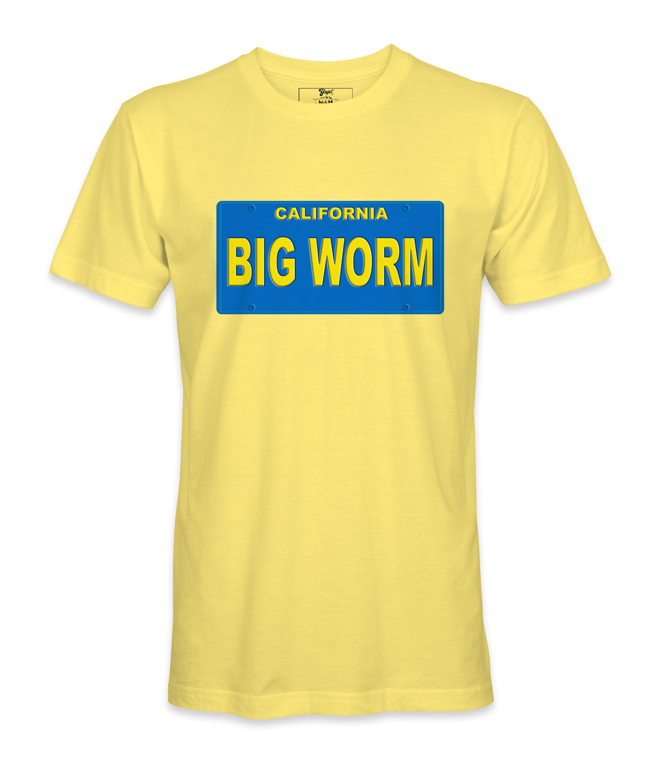 Big Worm License Plate T=Shirt