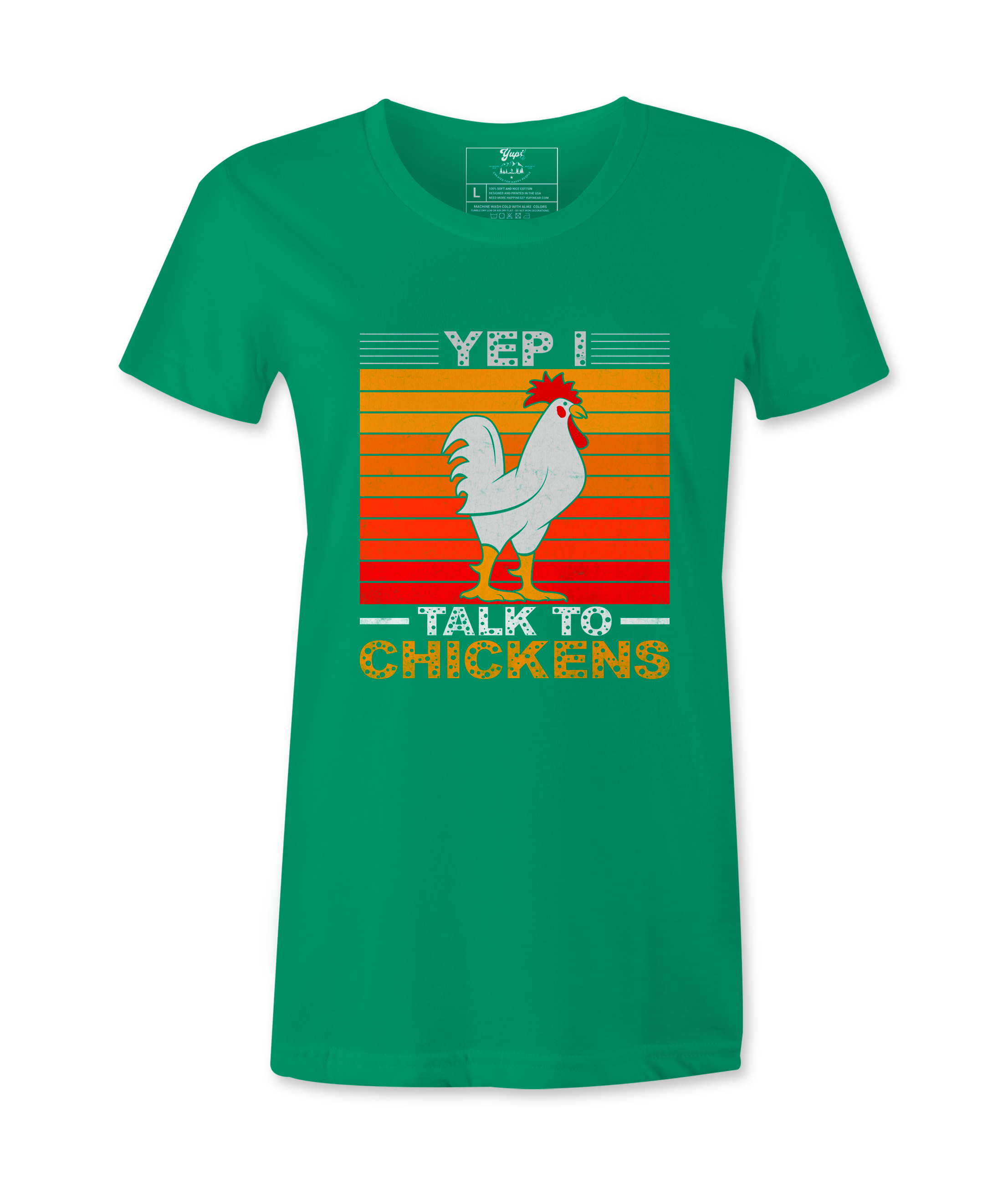 Yep! I Talk To Chicken - T-shirt