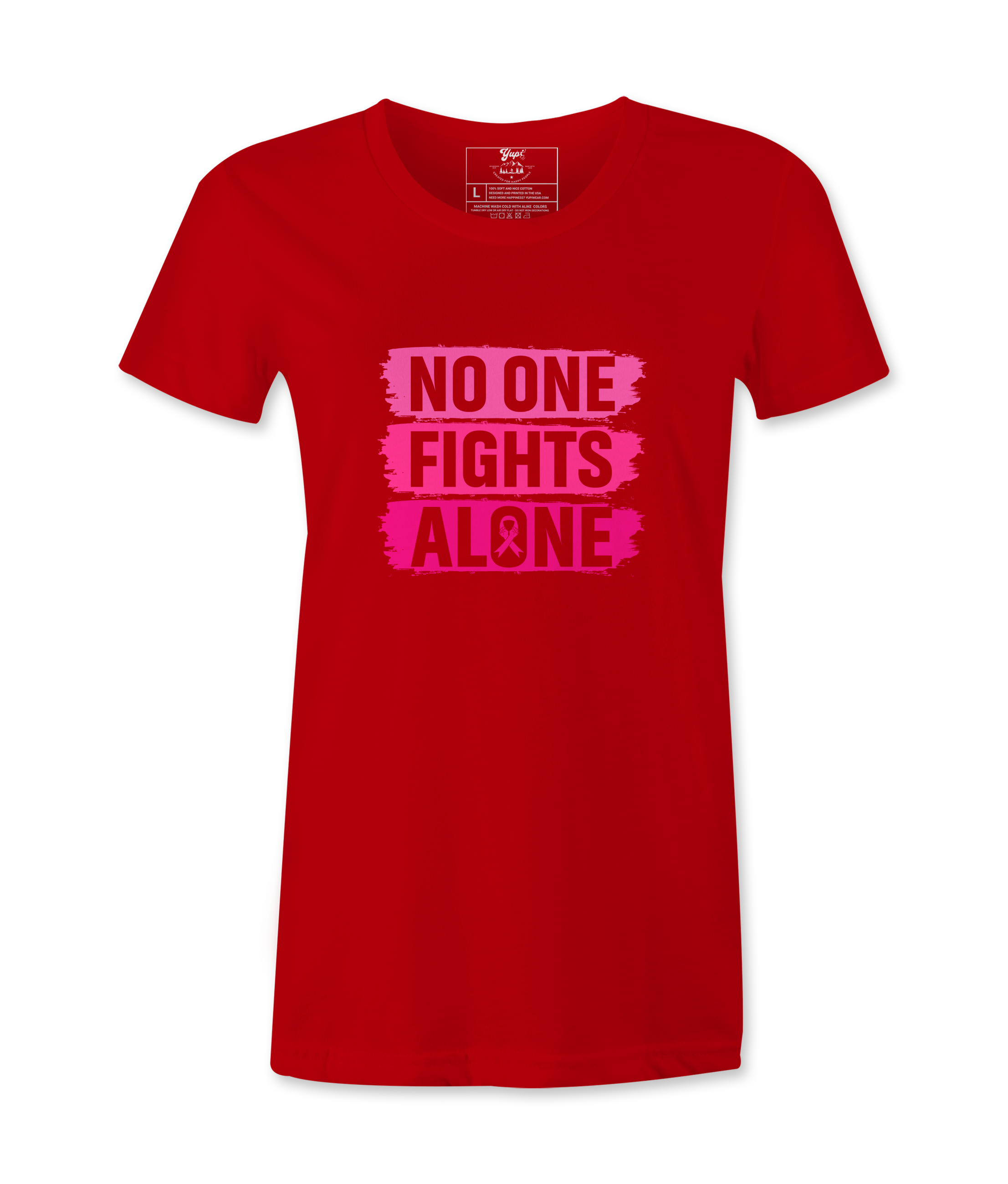 No One Fights Alone - T-shirt