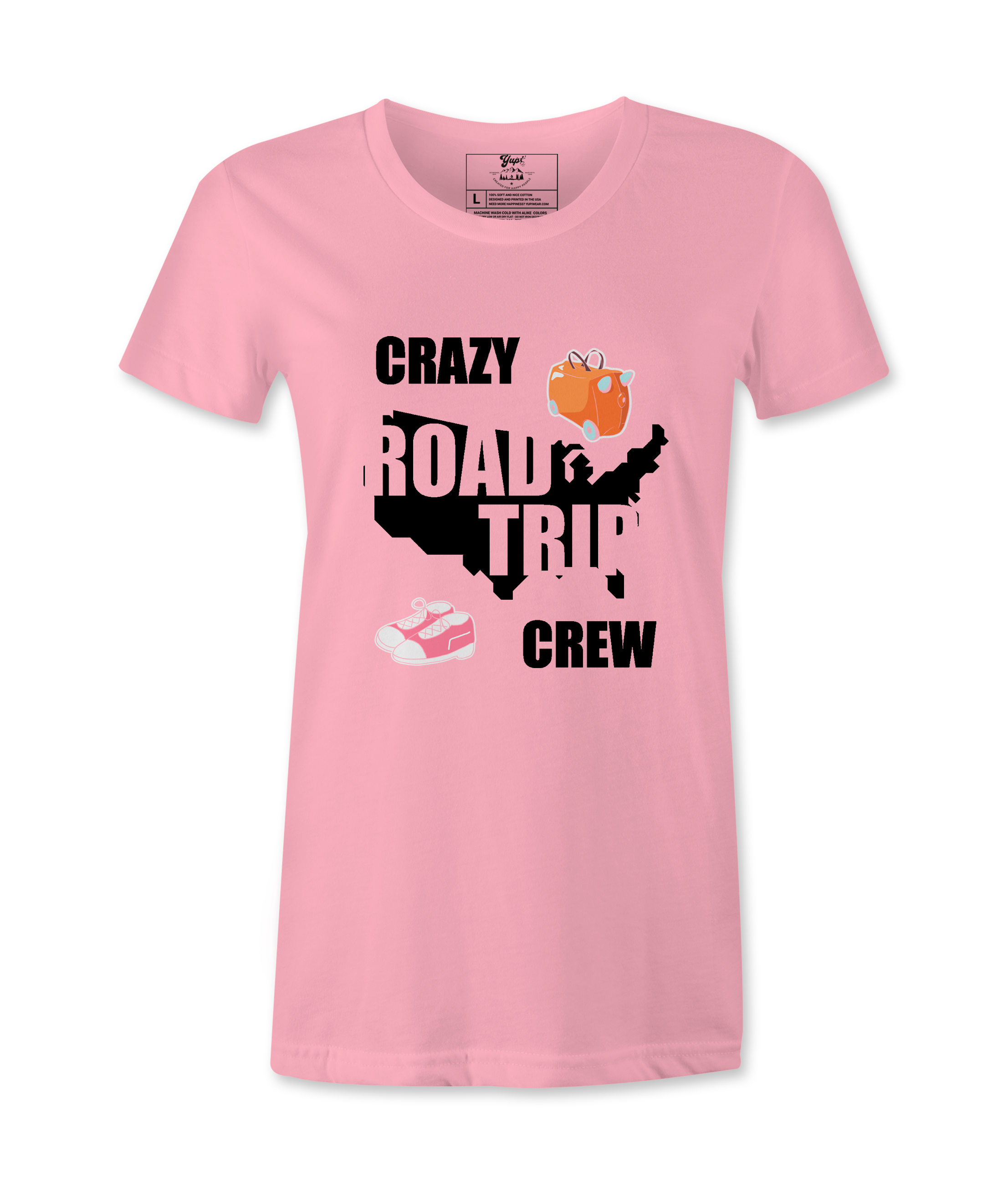 Crazy Road Trip Crew - T-shirt