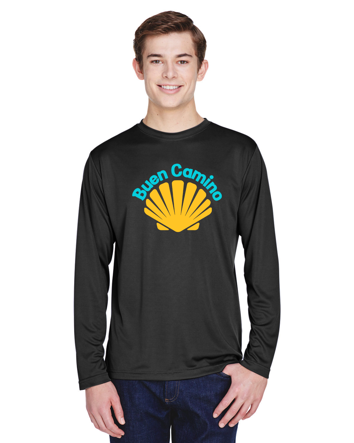 Buen Camino  Performance Long Sleeve Shirt