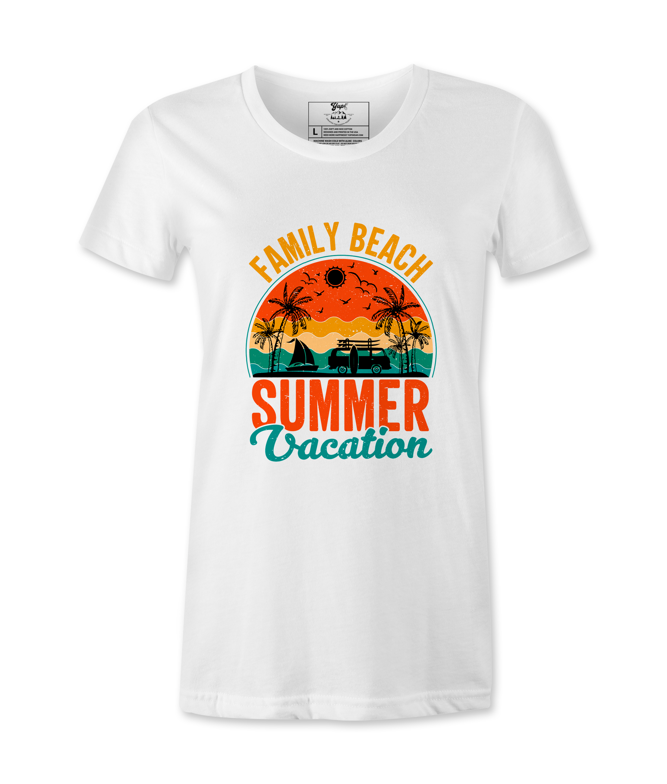 Family Beach Summer - T-shirt