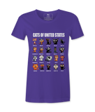 Cats of USA - T-shirt