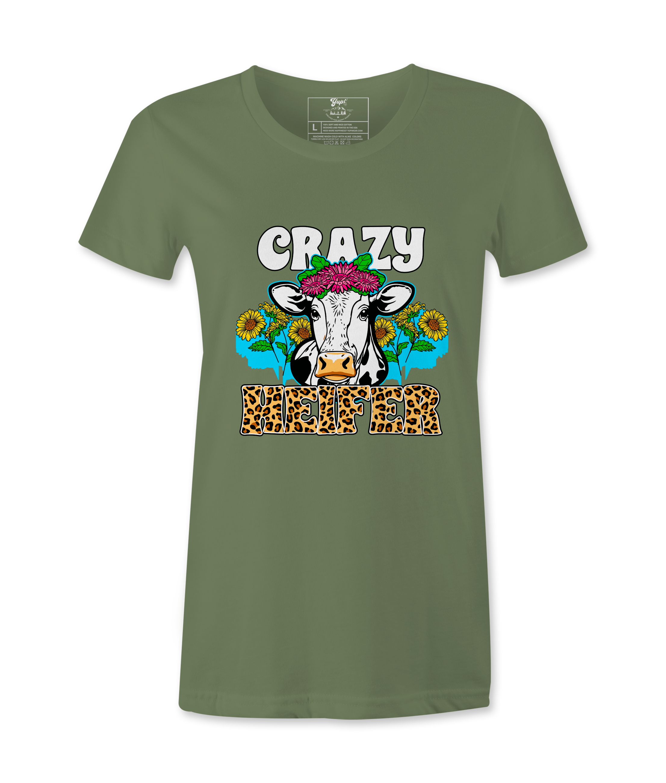 Crazy Heifer  - T-Shirt