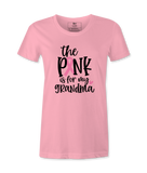 The Pink Is For My. Grandma - T-shirt