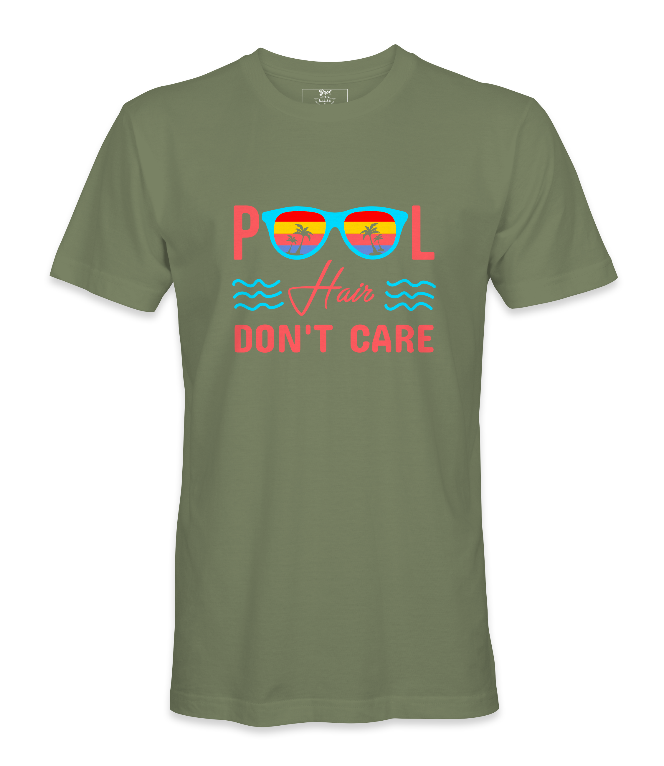 Pool Hair Don't Care - T-shirt