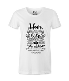 Mom, At Least ...- Female T-shirt