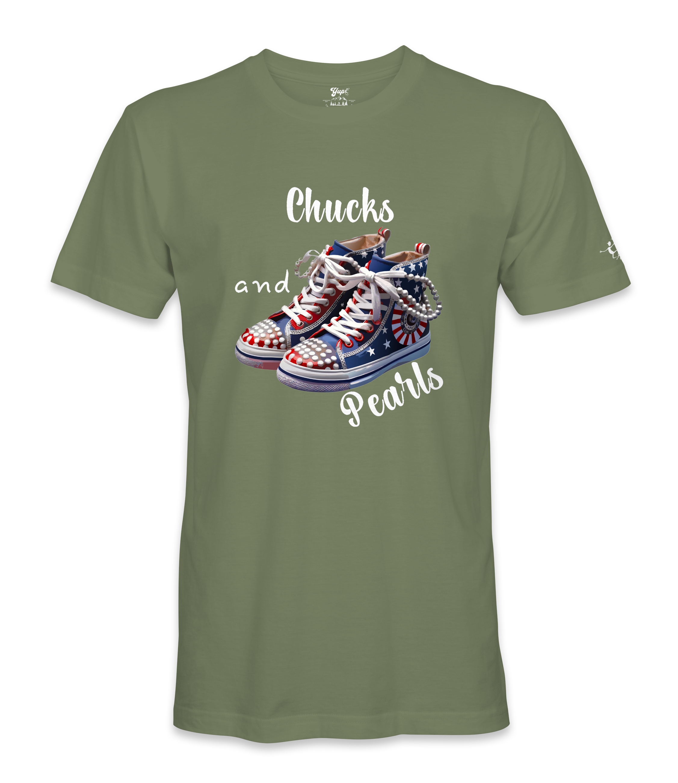 Chucks & Pearls  - Unisex T-shirt